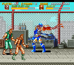 Sonic Blast Man (Japan) In game screenshot